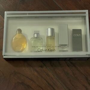 Calvin Klein Fragrance Collection New Packaging Never Used